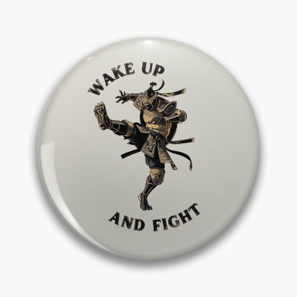 Item preview, Wake up an Fight Warrior designed and sold by BKDIGITALSHOP.