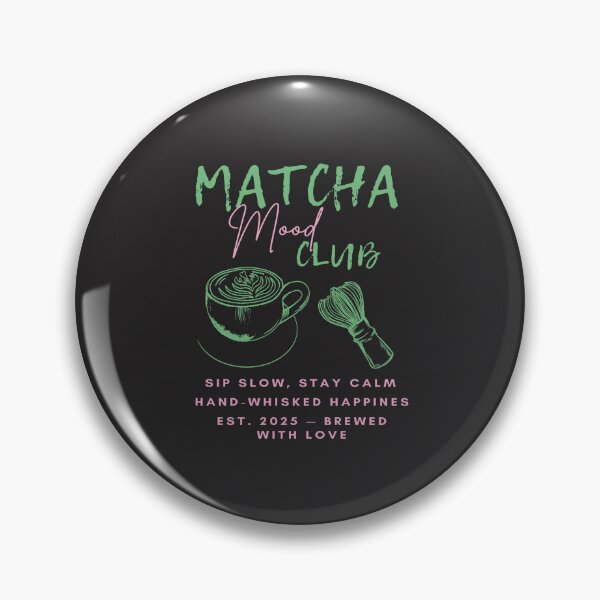 Item preview, Matcha Mood Club Aesthetic Minimalist Matcha Lover designed and sold by Verycutethings.
