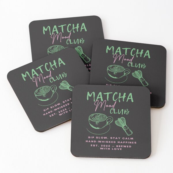 Item preview, Matcha Mood Club Aesthetic Minimalist Matcha Lover designed and sold by Verycutethings.