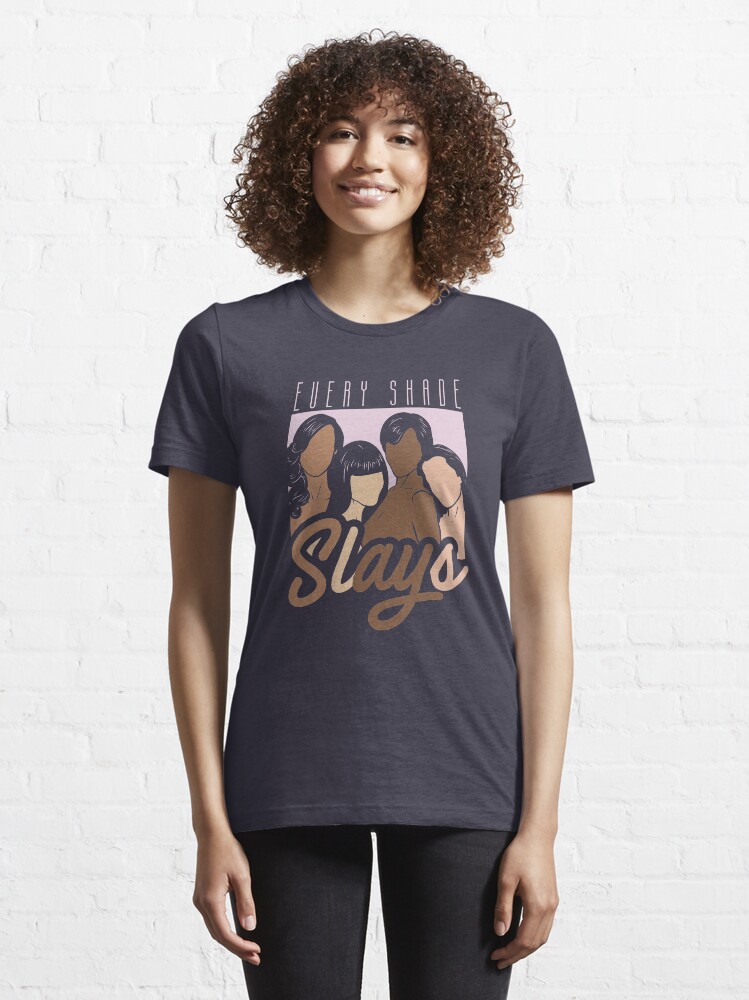 Alternative Ansicht von Every Shade Slays - Melanin Gift Essential T-Shirt