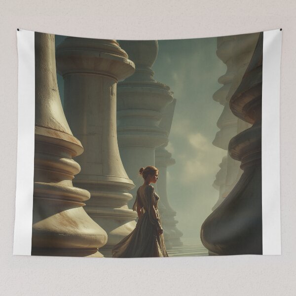 Item preview, The Queen’s Gambit of Shadows designed and sold by oanaunciuleanu.