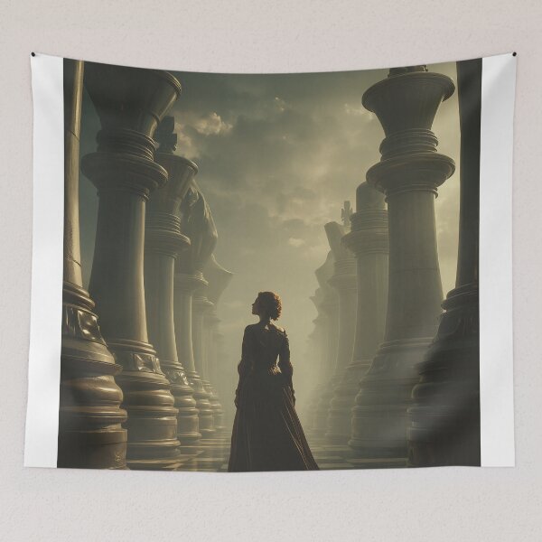 Item preview, The Queen’s Gambit of Shadows designed and sold by oanaunciuleanu.
