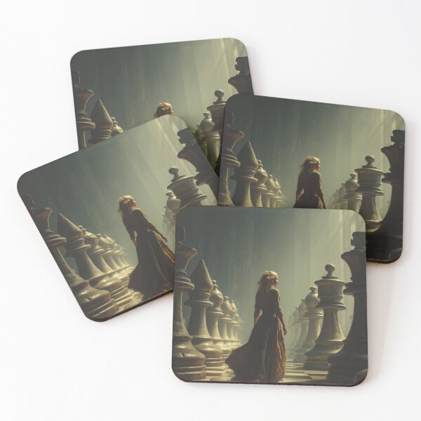 Item preview, The Queen’s Gambit of Shadows designed and sold by oanaunciuleanu.