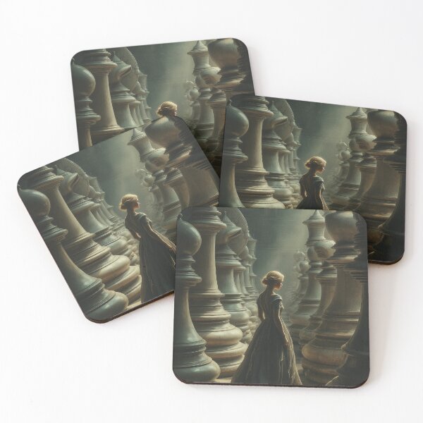 Item preview, The Queen’s Gambit of Shadows designed and sold by oanaunciuleanu.