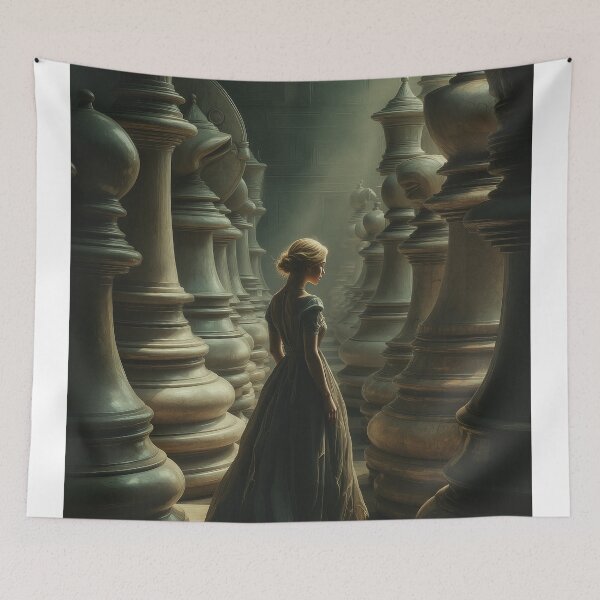Item preview, The Queen’s Gambit of Shadows designed and sold by oanaunciuleanu.
