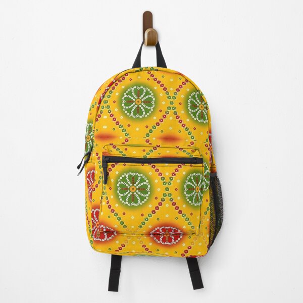 Item preview, Yellow Mandala Floral Pattern – Vibrant Indian Boho Design designed and sold by Kruti Collection.