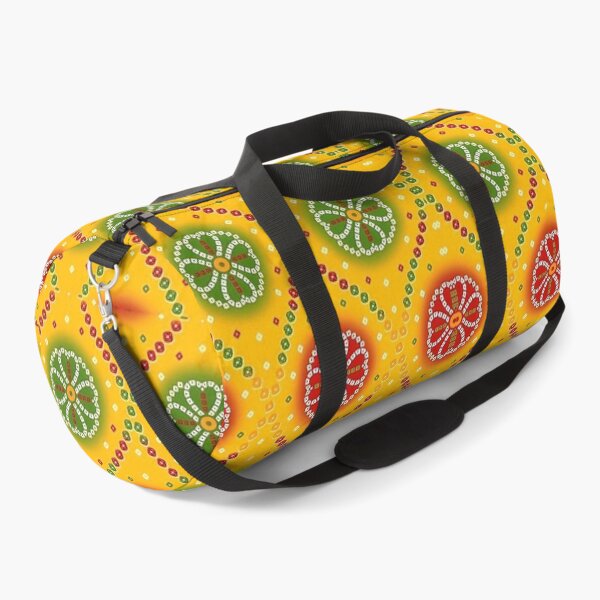 Item preview, Yellow Mandala Floral Pattern – Vibrant Indian Boho Design designed and sold by Kruti Collection.