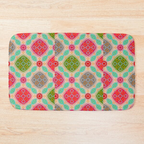Item preview, Colorful Mandala Floral Pattern – Vibrant Geometric Boho Design designed and sold by Kruti Collection.