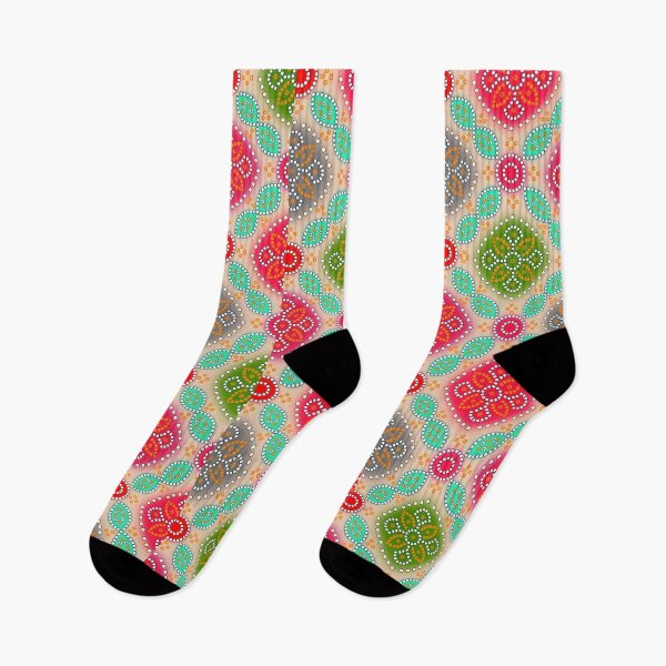 Item preview, Colorful Mandala Floral Pattern – Vibrant Geometric Boho Design designed and sold by Kruti Collection.