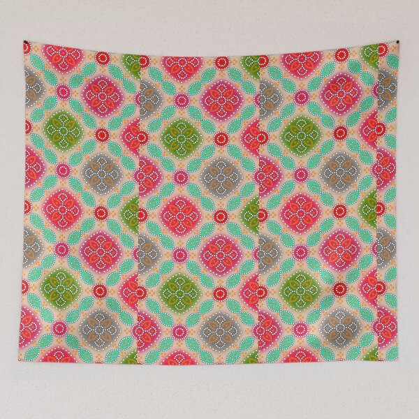 Item preview, Colorful Mandala Floral Pattern – Vibrant Geometric Boho Design designed and sold by Kruti Collection.