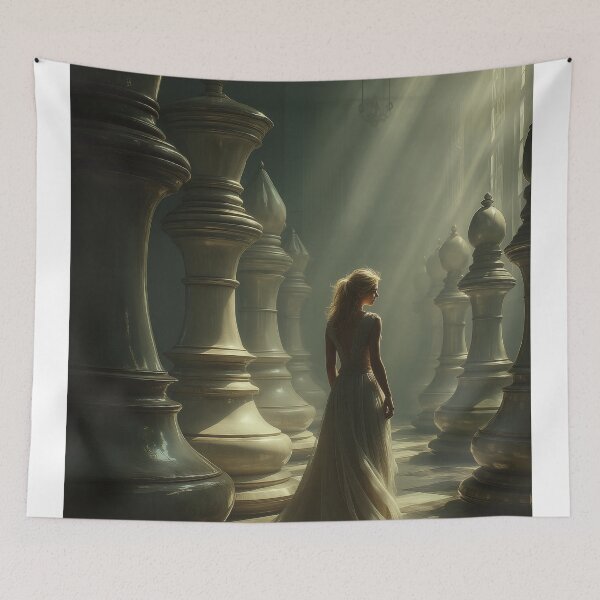 Item preview, The Queen’s Gambit of Shadows designed and sold by oanaunciuleanu.