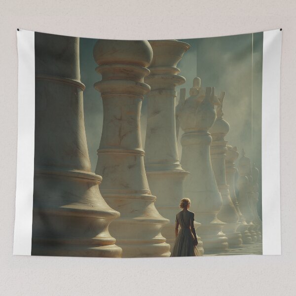Item preview, The Queen’s Gambit of Shadows designed and sold by oanaunciuleanu.