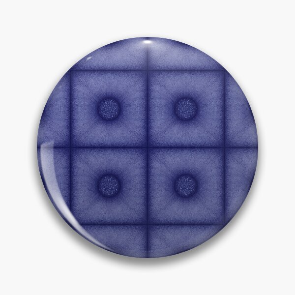 Aperçu de l'œuvre Motif carrelage "Pouf" couleur saphir créée et vendue par Cherevan.