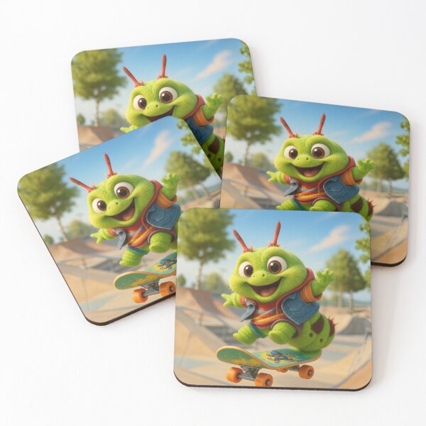Item preview, Skater Saddleback Caterpillar designed and sold by Sillytoe.