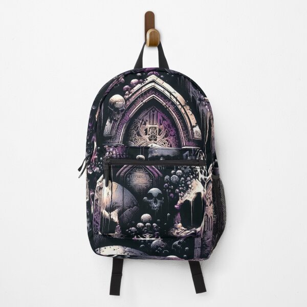 Item preview, Dark Gothic Skull Baroque Macabre Art Print designed and sold by PinUpPizzazz.