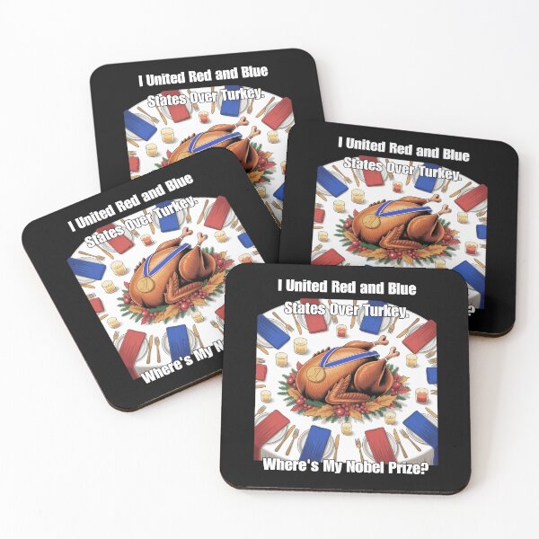 Item preview, I United Red and Blue States Over Turkey. Where's My Nobel Prize? designed and sold by signshirtz.