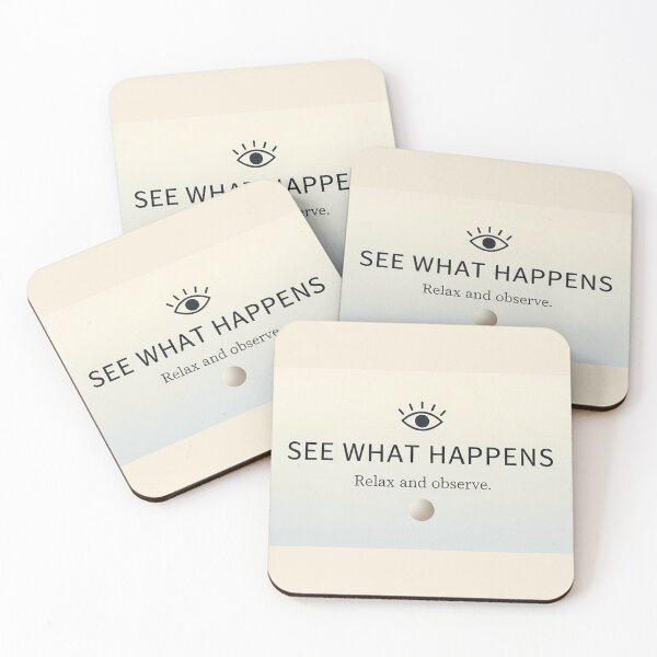 Item preview, Semi-motivated quotes: See what happens (instead of: “Make it happen.”) designed and sold by nature. electrified..