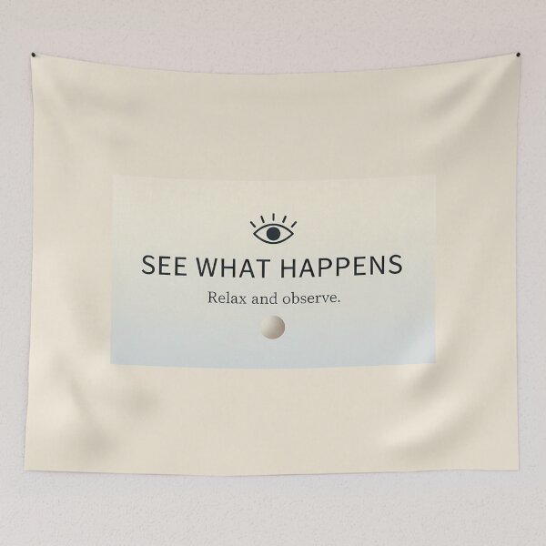 Item preview, Semi-motivated quotes: See what happens (instead of: “Make it happen.”) designed and sold by nature. electrified..