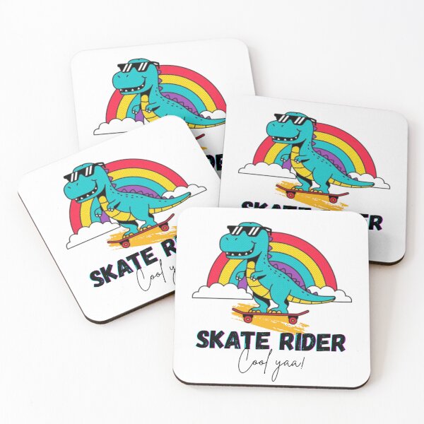 Item preview, Dino Skate Rider designed and sold by CreativeCrewApp.