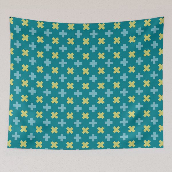 Item preview, Geometric Pattern: Lucile: Pond designed and sold by Red Wolf.