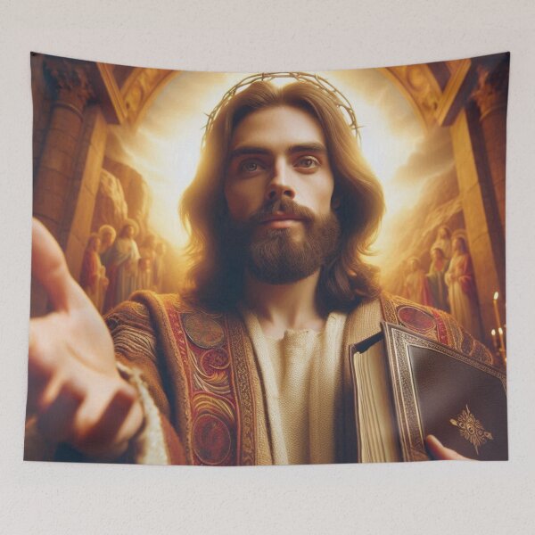 Item preview, Jesus inviting  designed and sold by JesusClub.