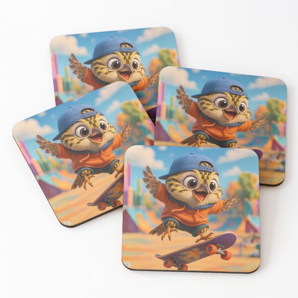 Item preview, Skater Savannah Sparrow designed and sold by Sillytoe.