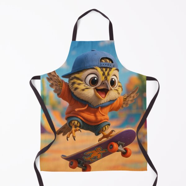 Item preview, Skater Savannah Sparrow designed and sold by Sillytoe.