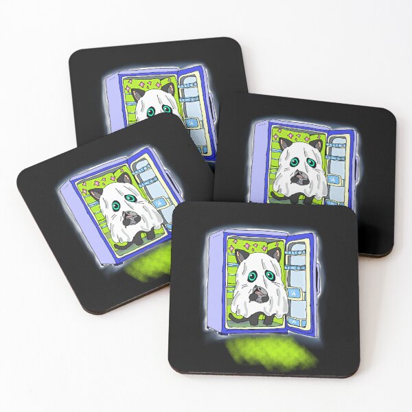 Item preview, Cute Cat Ghost | Purranormal Activity | Halloween designed and sold by CocoJeremy.