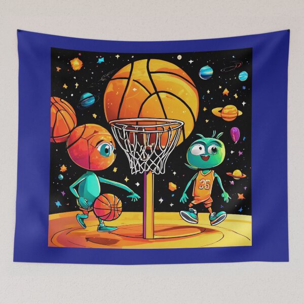 Item preview, Cosmic Basketball and Chaos designed and sold by Zofia Sosnecka.