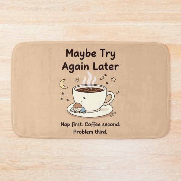Item preview, Half-motivated quotes: Maybe try again later (instead of: “Never give up”) designed and sold by nature. electrified..