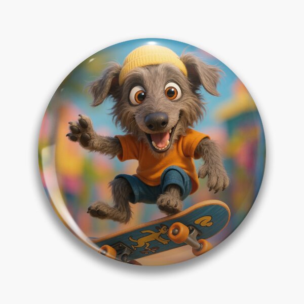 Item preview, Skater Scottish Deerhound designed and sold by Sillytoe.