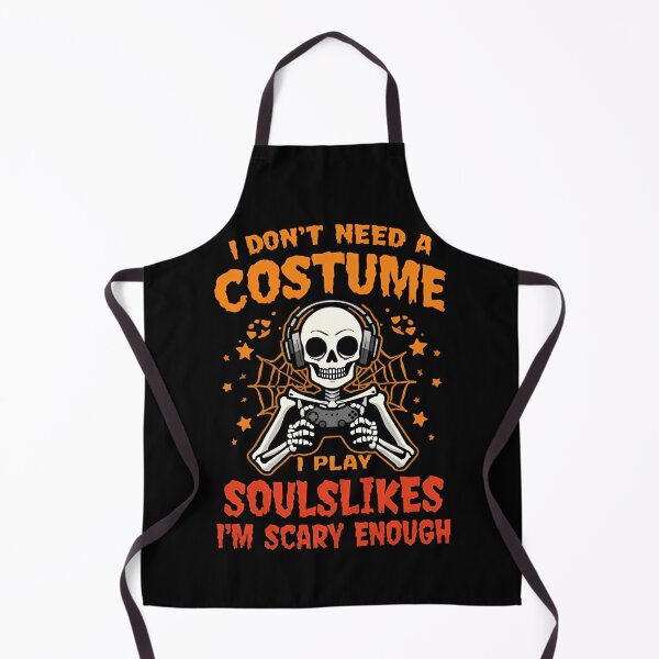 Item preview, Halloween Skeleton Gamer designed and sold by I-wanna-T-shirt.