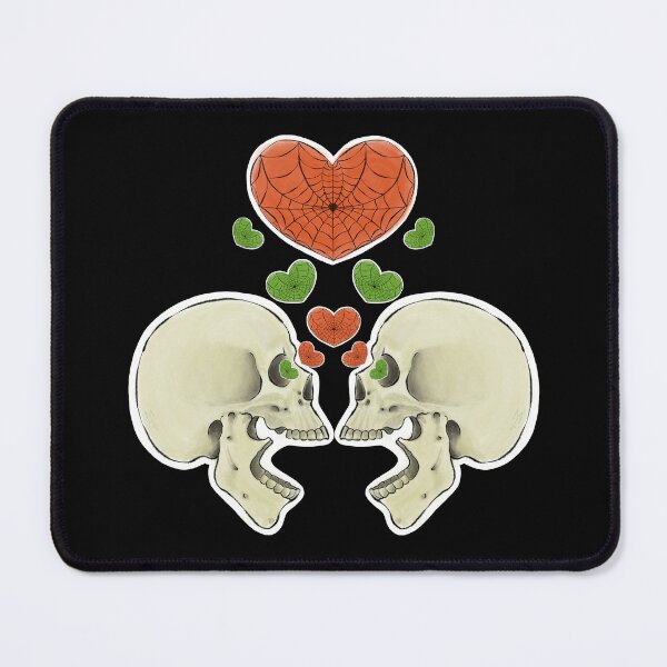 Item preview, Love at first sight - Skulls and Hearts designed and sold by MetalTea.