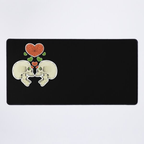 Item preview, Love at first sight - Skulls and Hearts designed and sold by MetalTea.