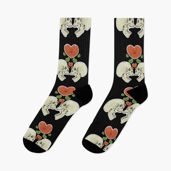 Item preview, Love at first sight - Skulls and Hearts designed and sold by MetalTea.