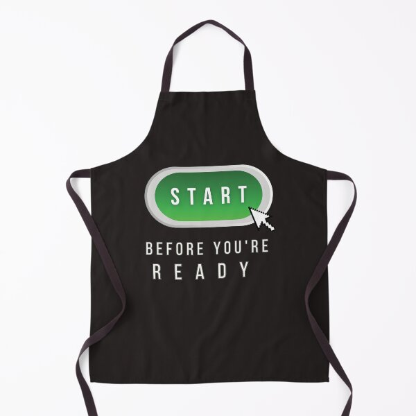 Item preview, Start Before You're Ready- Minimalist Green Motivational Quote Design designed and sold by MilabArt.