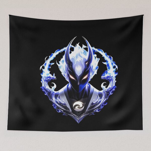 Item preview, Blue Flame Spirit Warrior designed and sold by Asmat-Artist.