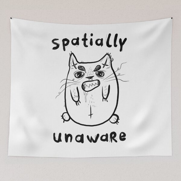 Item preview, Spatially Unaware designed and sold by studio-unruly.