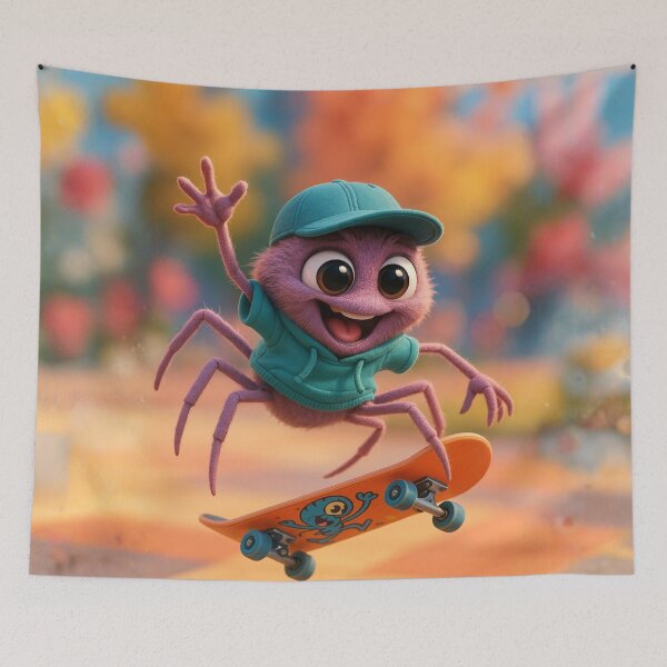 Item preview, Skater Sea Spider designed and sold by Sillytoe.