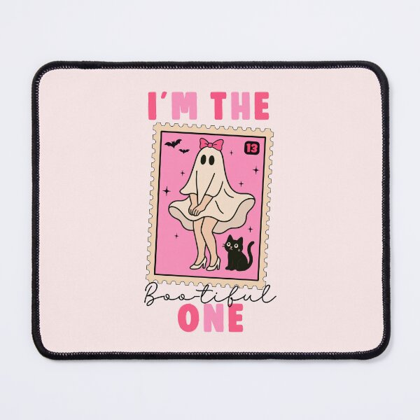 Item preview, I’m the Bootiful One Cute Ghost Halloween Design | Vintage Spooky Ghost and Cat Art | Gift for Girlfriend designed and sold by Wild-Trend-Swag.