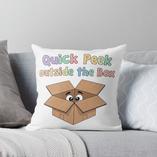 Item preview, Semi-motivated quotes: Peek outside the box (instead of: “Think outside the box”) designed and sold by nature. electrified..