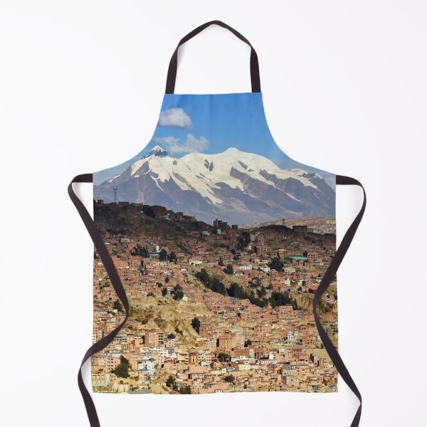 Item preview, Beautiful view of La Paz and Illimani peak, Bolivia. Original photography designed and sold by studio838.
