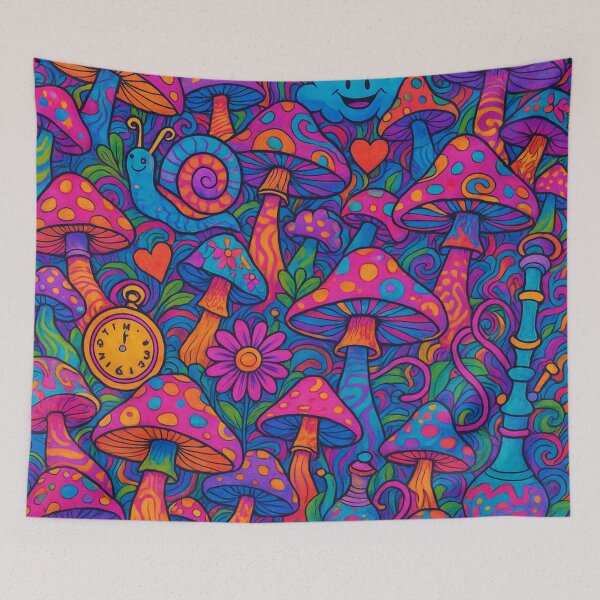 Item preview, Psychedelic Wonderland Trip designed and sold by getpressedshirt.