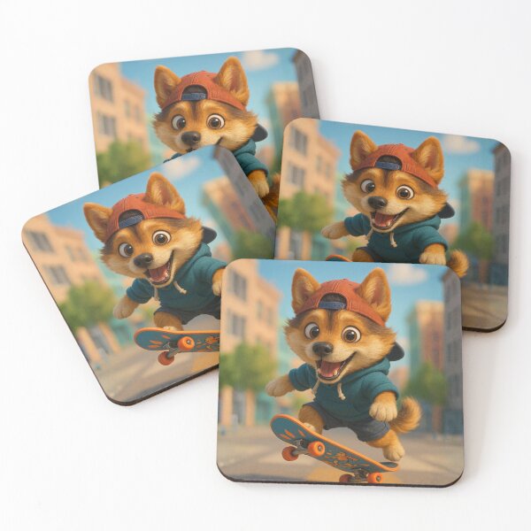 Item preview, Skater Shiba Inu Mix designed and sold by Sillytoe.
