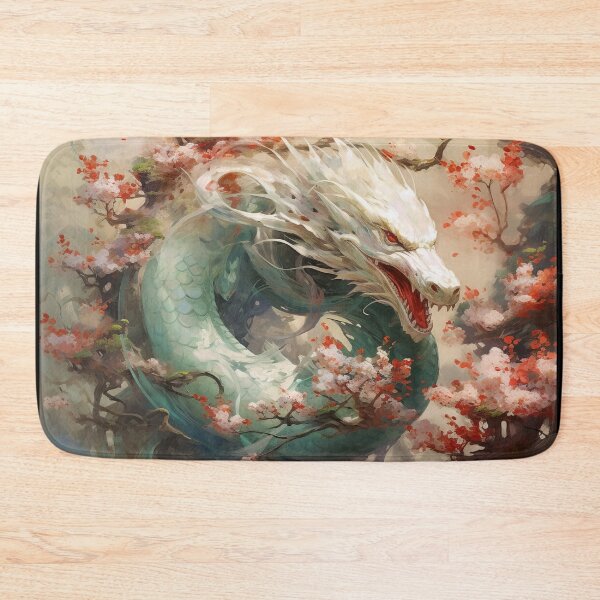 Item preview, Celestial Jade Dragon in Blooming Grove Dragon Japan Style  designed and sold by Daagath.