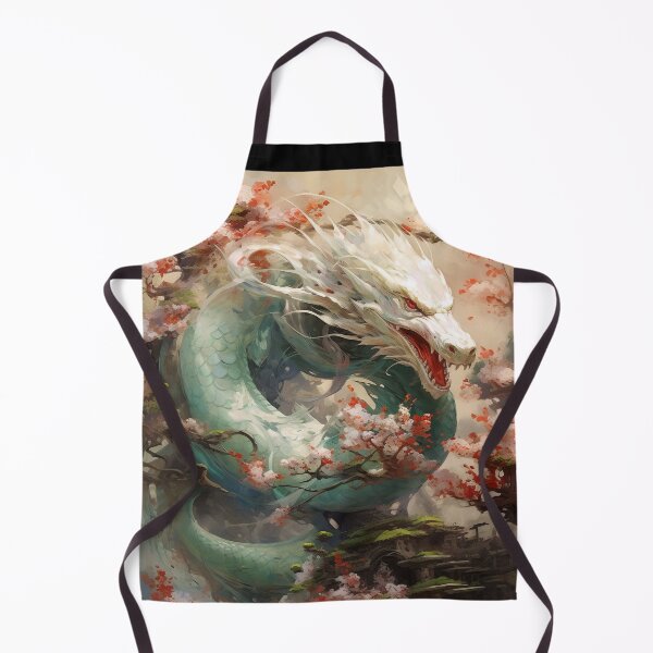 Item preview, Celestial Jade Dragon in Blooming Grove Dragon Japan Style  designed and sold by Daagath.