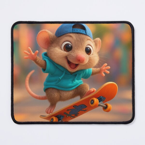 Item preview, Skater Shrew  designed and sold by Sillytoe.