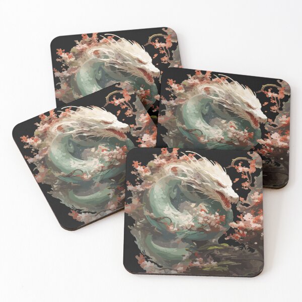 Item preview, Celestial Jade Dragon in Blooming Grove Dragon Japan Style  designed and sold by Daagath.