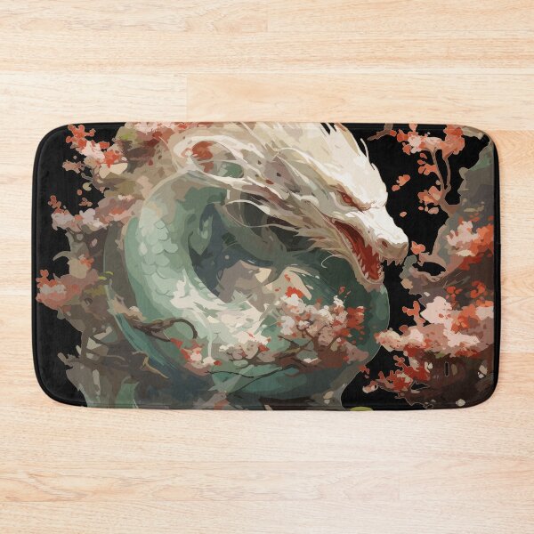 Item preview, Celestial Jade Dragon in Blooming Grove Dragon Japan Style  designed and sold by Daagath.