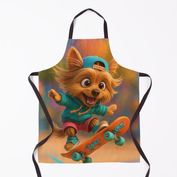 Item preview, Skater Silky Terrier designed and sold by Sillytoe.
